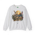Jerusalem Dome of the Rock Illustration Sweatshirt | Arabic Calligraphy, Palestinian Flag
