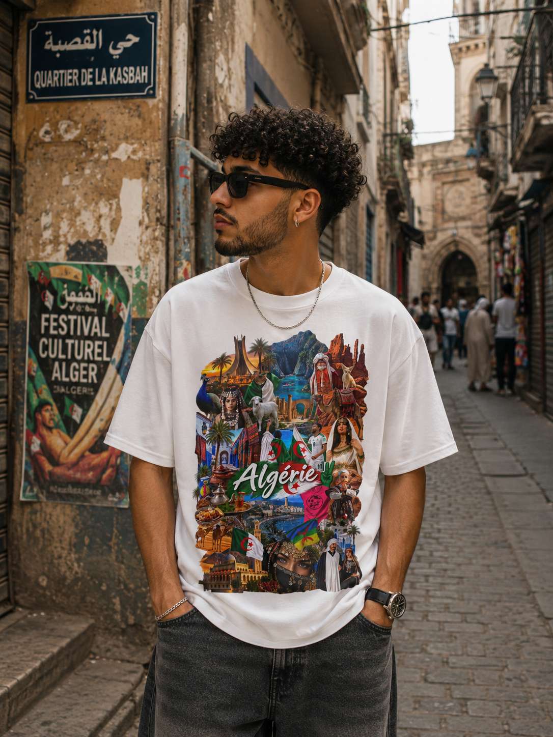 Algeria Culture Collage Art