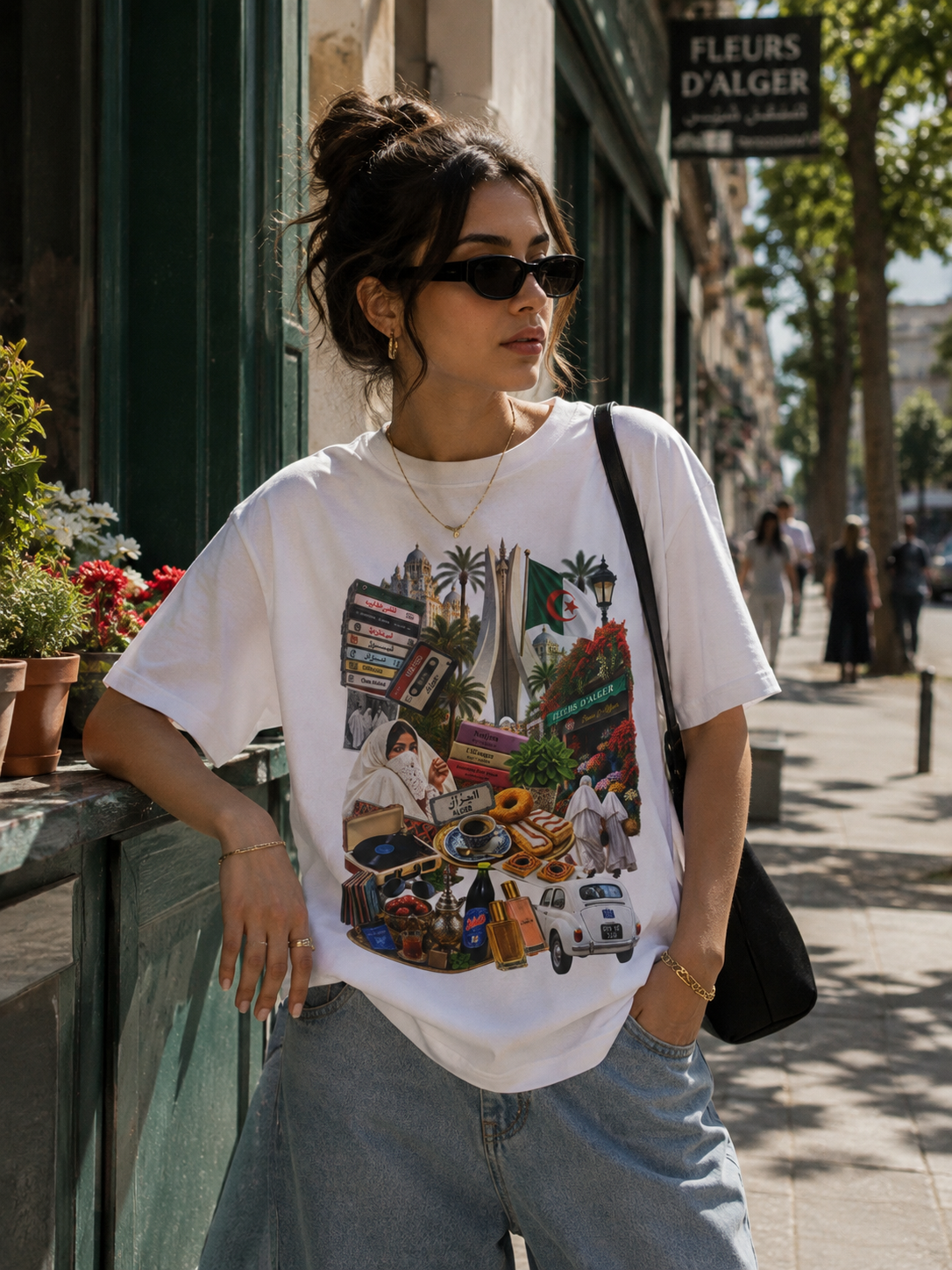 Algeria City Collage Tee