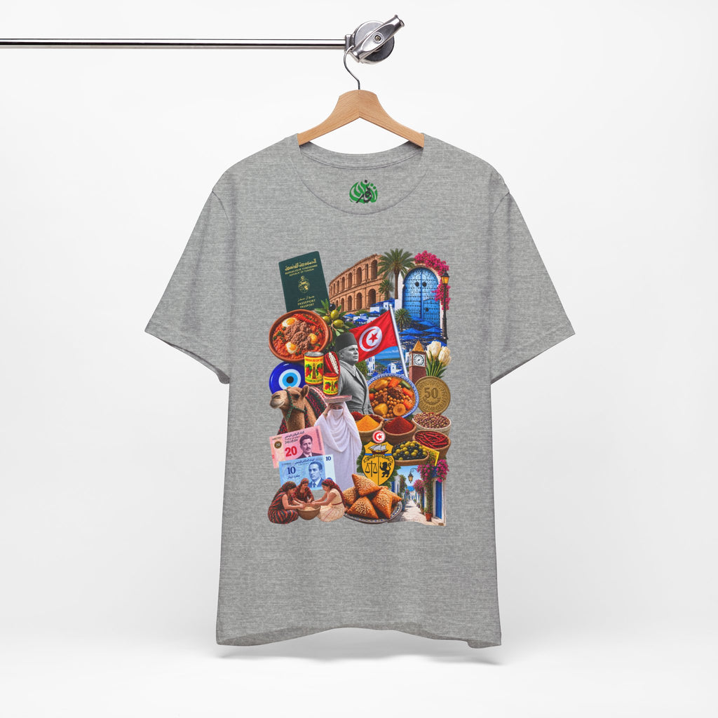 Tunisian Culture Collage T-Shirt