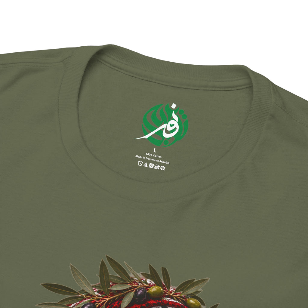 Palestinian King Apparel Tee — Key & Keffiyeh Graphic T-Shirt