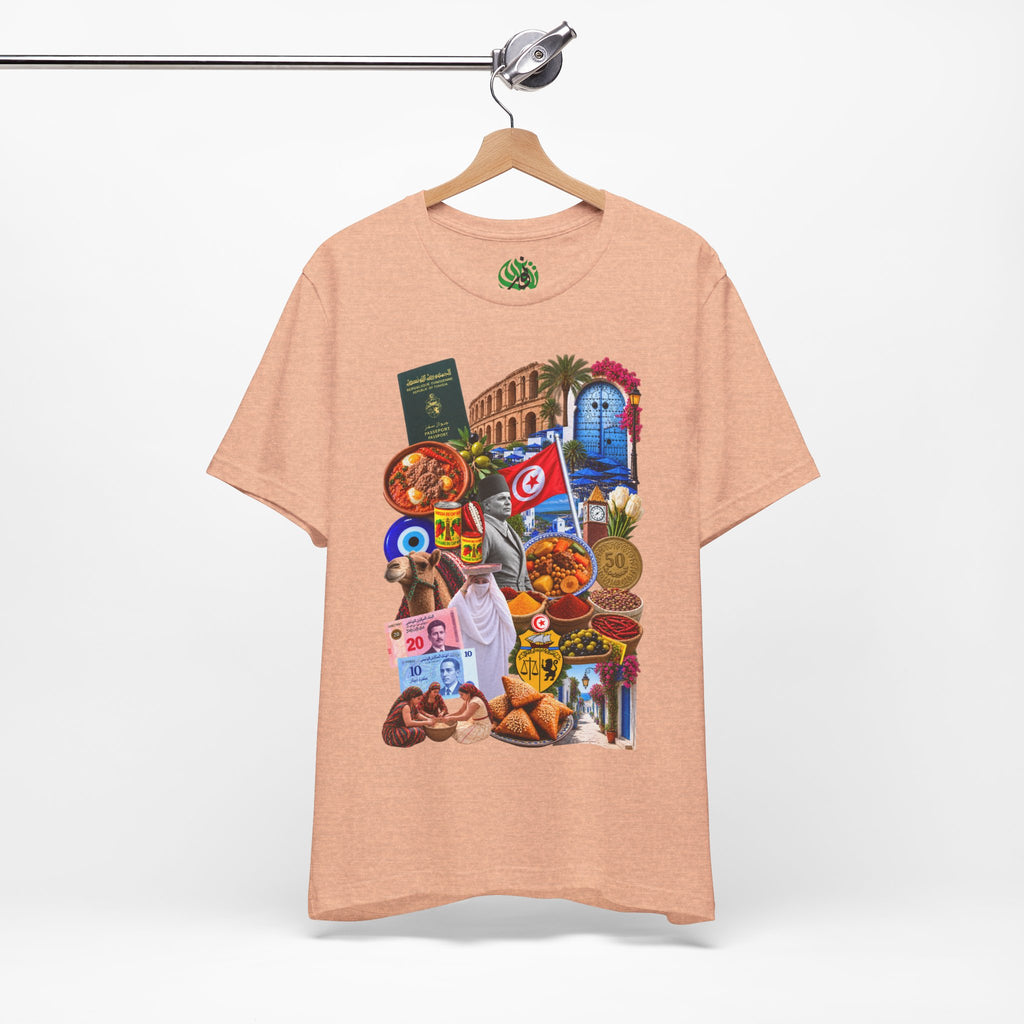 Tunisian Culture Collage T-Shirt